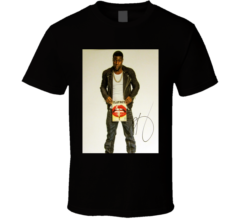 Kevin Hart Comedian Signature Trending Celebrity Autographed T Shirt Kevin Hart Comedian Signature Trending Celebrity Autographed T Shirt