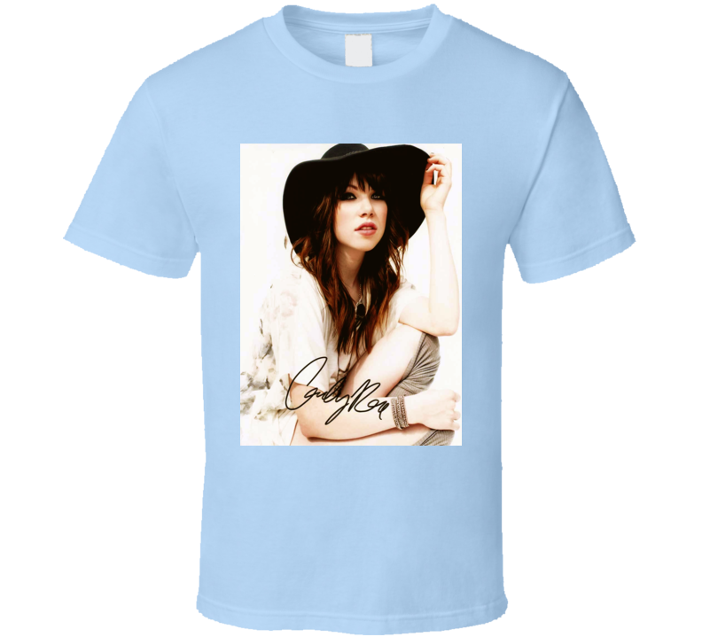 Carly Rae Jepsen Signature Trending Celebrity Autographed T Shirt