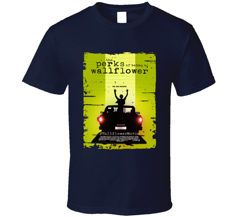 Perks Of Being A Wallflower Book Worn Look Awesome Literary T Shirt