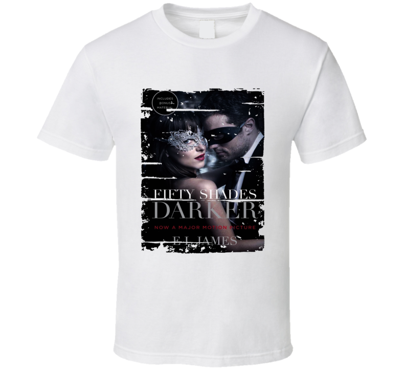 Fifty Shades Darker Book Lover Worn Look Awesome Literary T Shirt