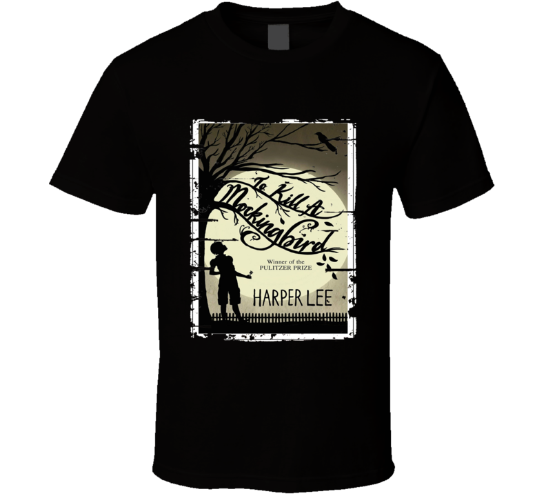 To Kill A Mockingbird Book Lover Worn Look Awesome Literary T Shirt