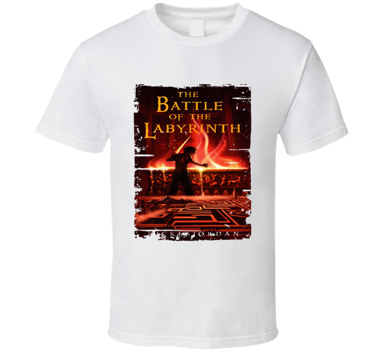 The Battle Of Labyrinth Book Lover Worn Look Awesome Literary T Shirt