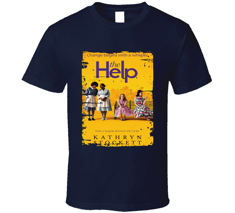 The Help Book Lover Worn Look Awesome Literary T Shirt