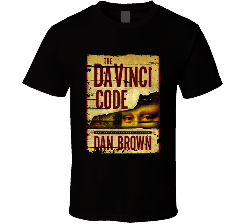 The Da Vinci Code Book Lover Worn Look Awesome Literary T Shirt