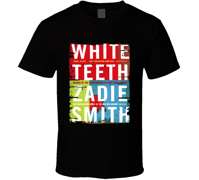 White Teeth Book Lover Worn Look Awesome Literary T Shirt White Teeth Book Lover Worn Look Awesome Literary T Shirt