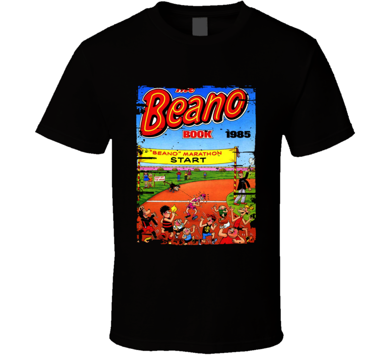 The Annual Beano Book Lover Worn Look Awesome Literary T Shirt