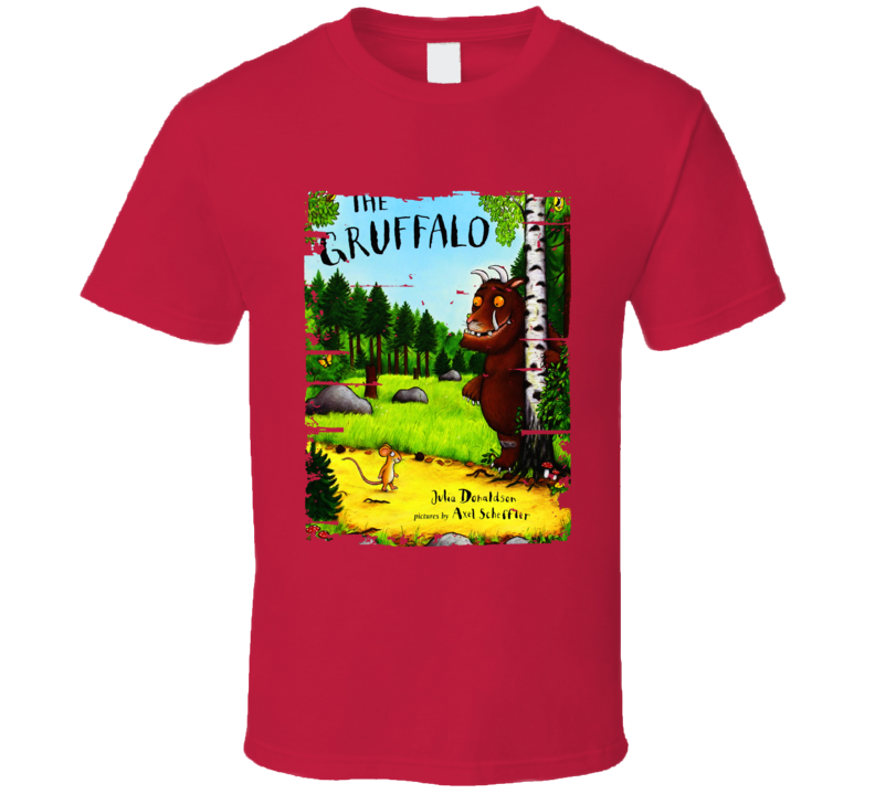 The Gruffalo Book Lover Worn Look Awesome Literary T Shirt