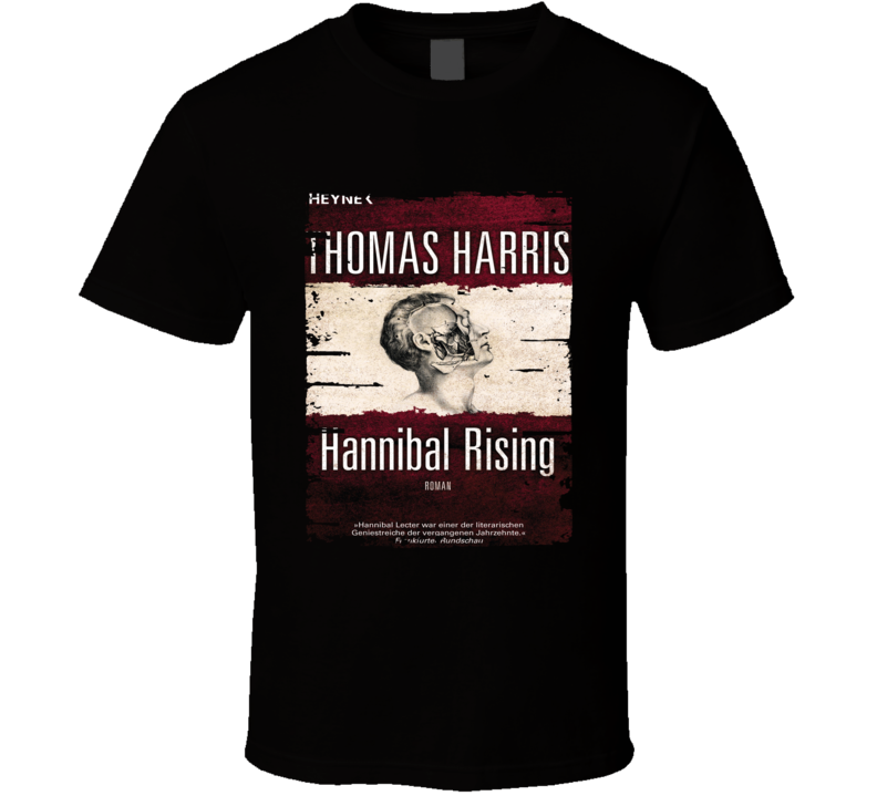 Hannibal Book Lover Worn Look Awesome Literary T Shirt Hannibal Book Lover Worn Look Awesome Literary T Shirt