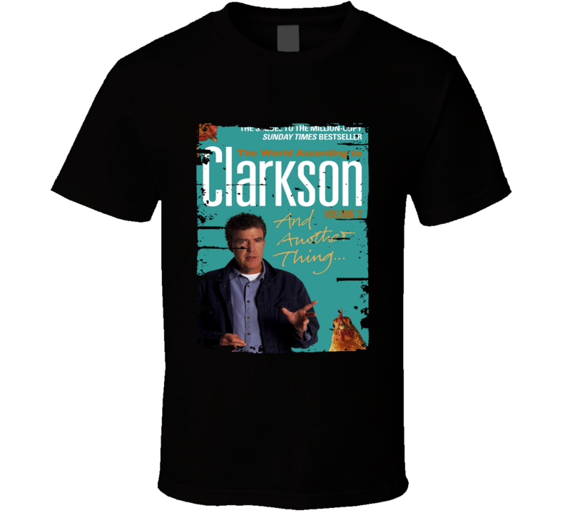 World According To Clarkson Novel Worn Look Awesome Literary T Shirt World According To Clarkson Novel Worn Look Awesome Literary T Shirt