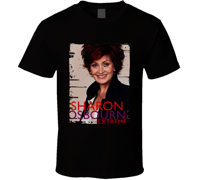 Sharon Osbourne Extreme My Autobiography Worn Look Awesome T Shirt Sharon Osbourne Extreme My Autobiography Worn Look Awesome T Shirt