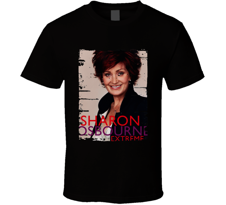 Sharon Osbourne Extreme My Autobiography Worn Look Awesome T Shirt