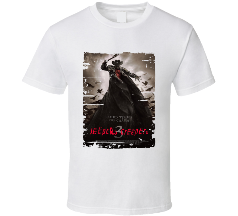 Jeepers Creepers Iii Poster Cool Film Worn Look Movie Fan T Shirt Jeepers Creepers Iii Poster Cool Film Worn Look Movie Fan T Shirt