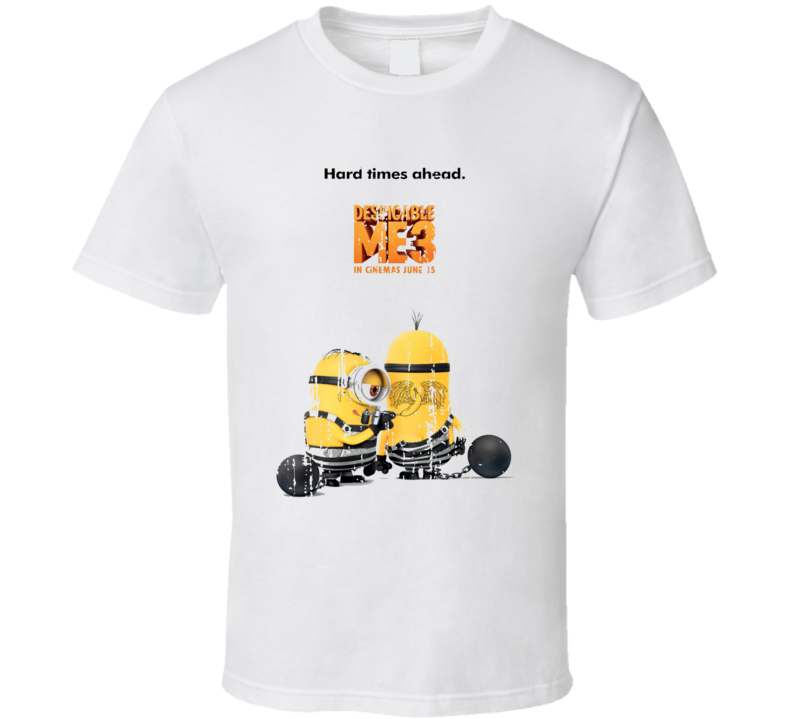 Despicable Me 3 Poster Cool Film Worn Look Movie Fan T Shirt Despicable Me 3 Poster Cool Film Worn Look Movie Fan T Shirt