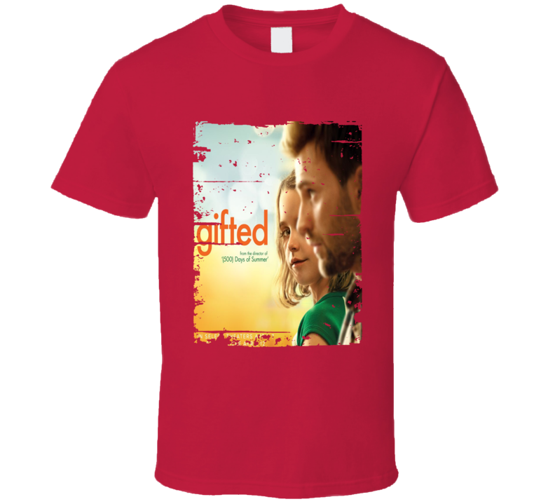 Gifted Poster Cool Film Worn Look Movie Fan T Shirt Gifted Poster Cool Film Worn Look Movie Fan T Shirt