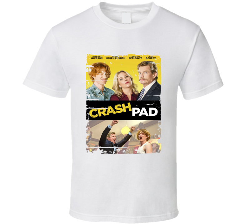 Crash Pad Poster Cool Film Worn Look Movie Fan T Shirt