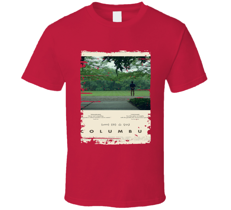 Columbus Poster Cool Film Worn Look Movie Fan T Shirt Columbus Poster Cool Film Worn Look Movie Fan T Shirt