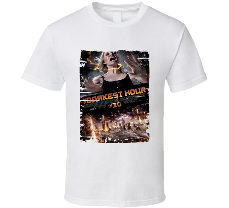 Darkest Hour Poster Cool Film Worn Look Movie Fan T Shirt Darkest Hour Poster Cool Film Worn Look Movie Fan T Shirt