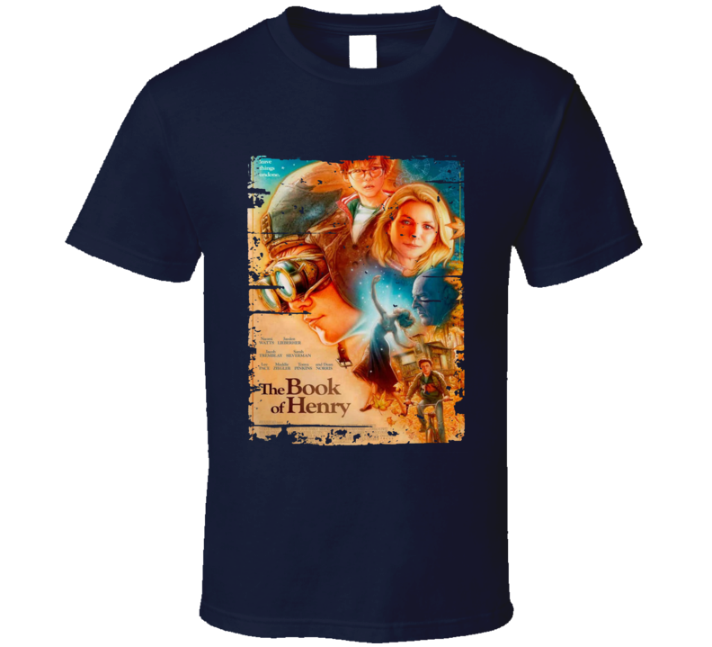 The Book Of Henry Poster Cool Film Worn Look Movie Fan T Shirt The Book Of Henry Poster Cool Film Worn Look Movie Fan T Shirt