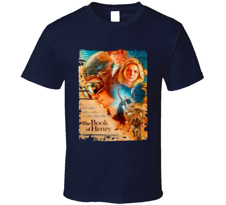 The Book Of Henry Poster Cool Film Worn Look Movie Fan T Shirt