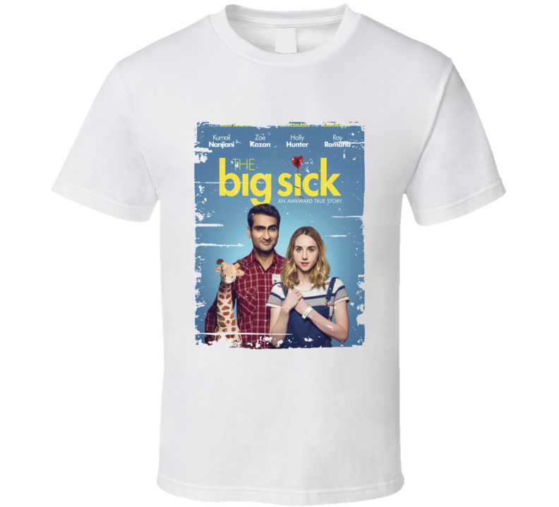 The Big Sick Poster Cool Film Worn Look Movie Fan T Shirt