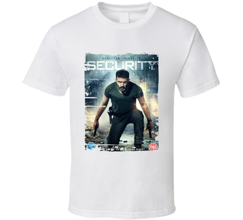 Security Poster Cool Film Worn Look Movie Fan T Shirt Security Poster Cool Film Worn Look Movie Fan T Shirt