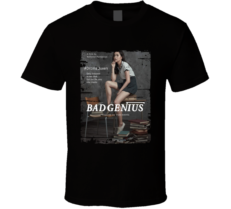 Bad Genius Poster Cool Film Worn Look Movie Fan T Shirt