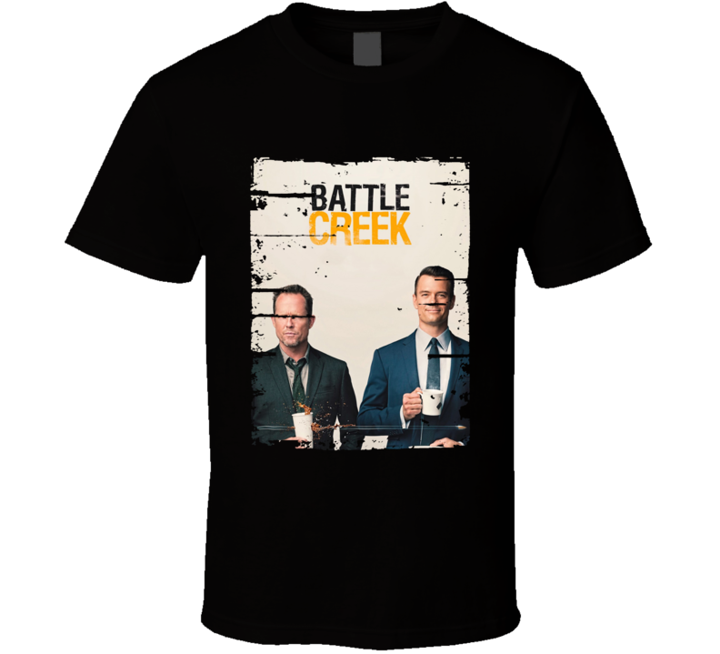 Battlecreek Poster Cool Film Worn Look Movie Fan T Shirt