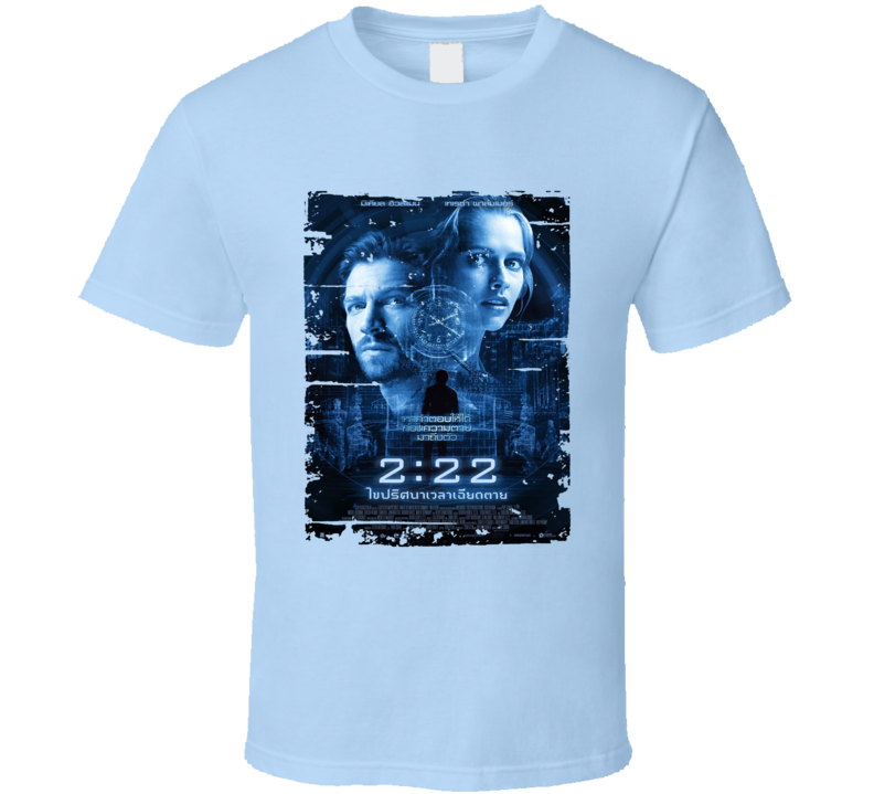 2 22 Poster Cool Film Worn Look Movie Fan T Shirt