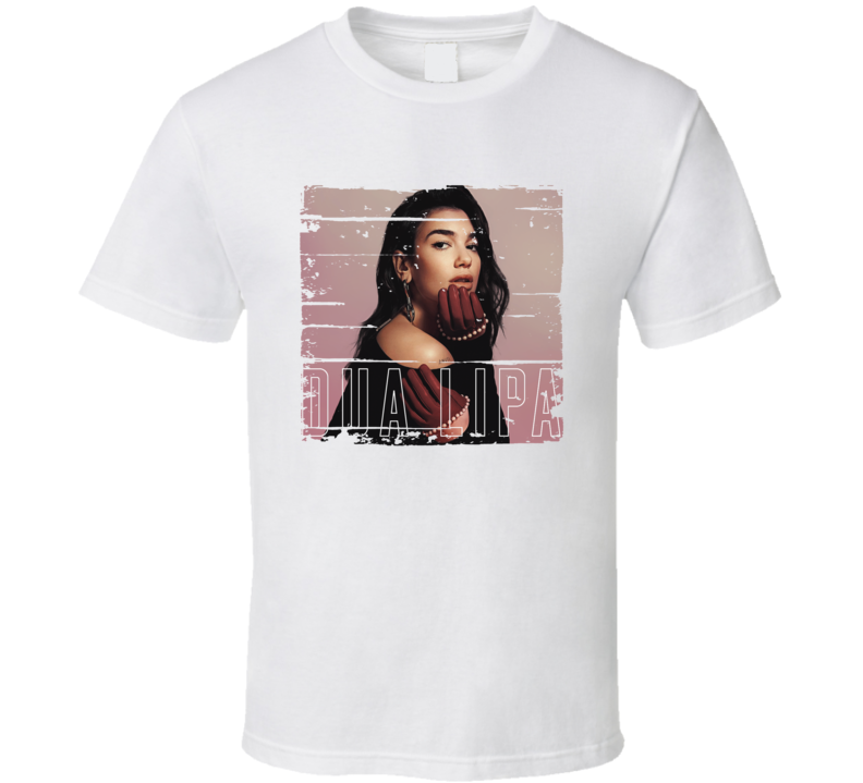 Dua Lipa Dua Lipa Album Worn Look Music T Shirt