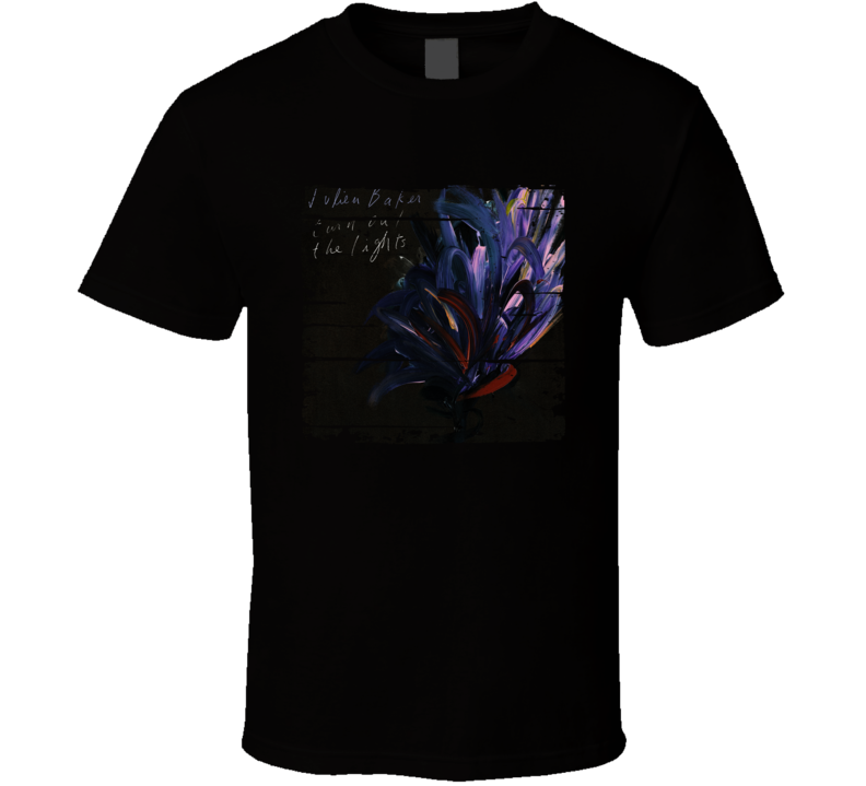 Julien Baker Turn Out The Lights Album Worn Look Music T Shirt Julien Baker Turn Out The Lights Album Worn Look Music T Shirt
