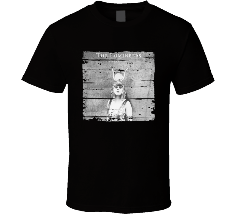 The Lumineers Cleopatra Album Worn Look Music T Shirt The Lumineers Cleopatra Album Worn Look Music T Shirt