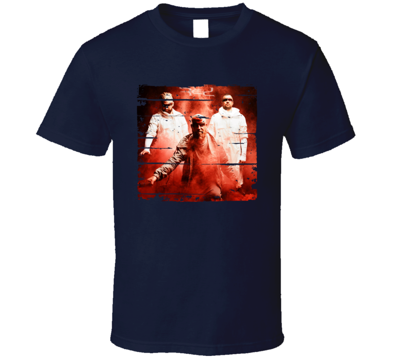 Red Gone Album Worn Look Music T Shirt Red Gone Album Worn Look Music T Shirt