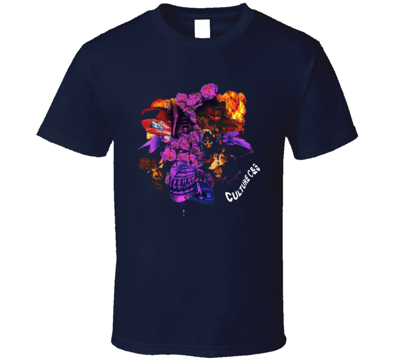 Migos Culture Album Worn Look Music T Shirt Migos Culture Album Worn Look Music T Shirt