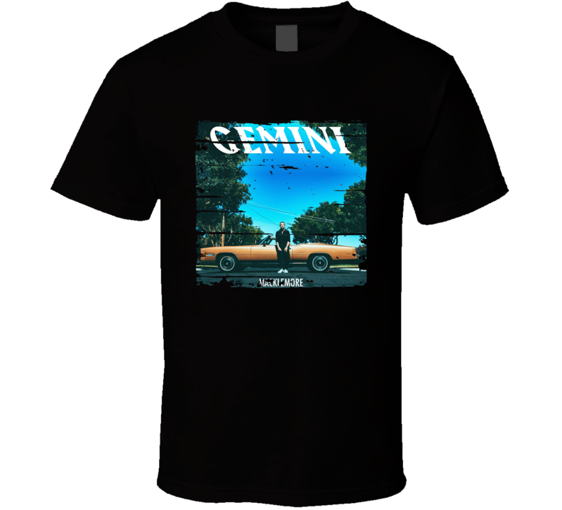 Macklemore Gemini Album Worn Look Music T Shirt