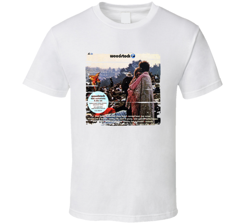 Portugal The Man Woodstock Album Worn Look Music T Shirt Portugal The Man Woodstock Album Worn Look Music T Shirt