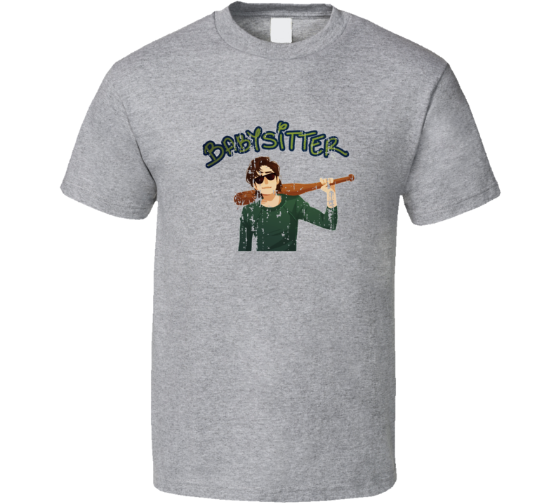 Steve Stranger Things Tv Show Character X-mas Gift Worn Look T Shirt Steve Stranger Things Tv Show Character X-mas Gift Worn Look T Shirt