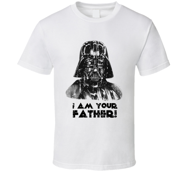 I Am Your Father Star Wars Worn Look Cool Trending Movie T Shirt