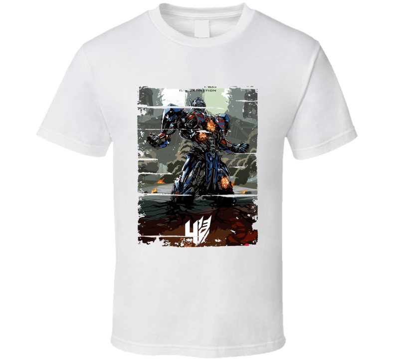 Transformers The Extinction Trending Cool Movie Worn Look T Shirt