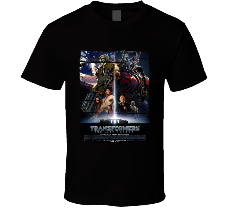 Transformers The Last Knight Trending Movie Cool Worn Look T Shirt