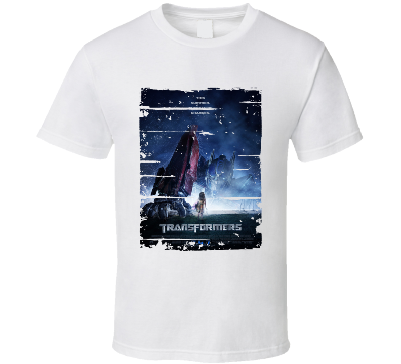 Transformers 2007 Trending Cool Movie Worn Look T Shirt Transformers 2007 Trending Cool Movie Worn Look T Shirt