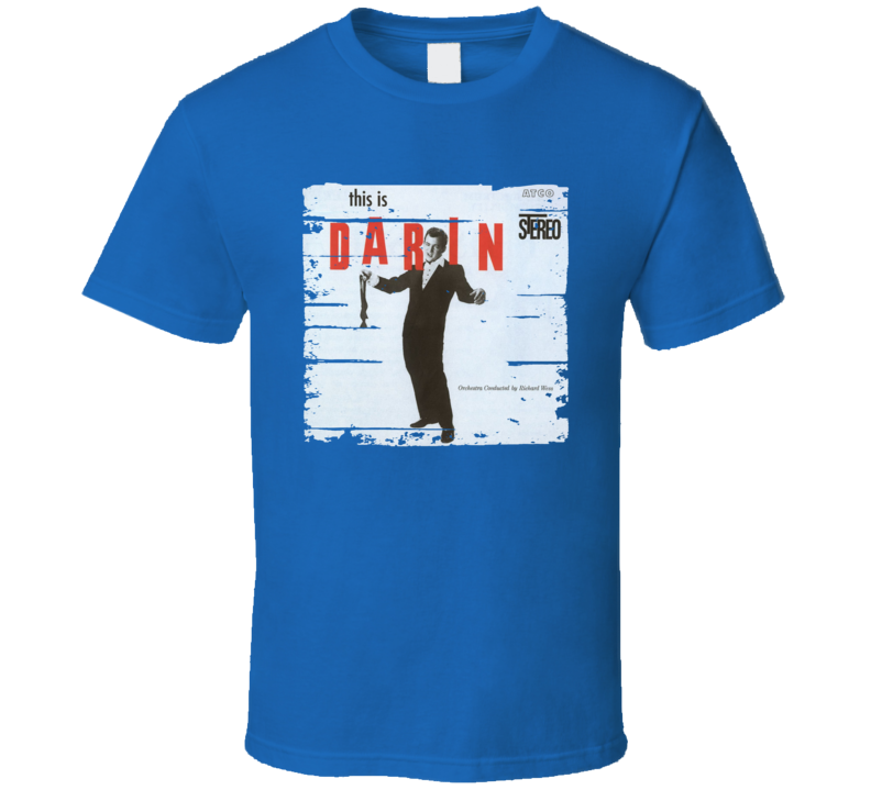 Bobby Darin This Is Darin Worn Look Vintage Music T Shirt