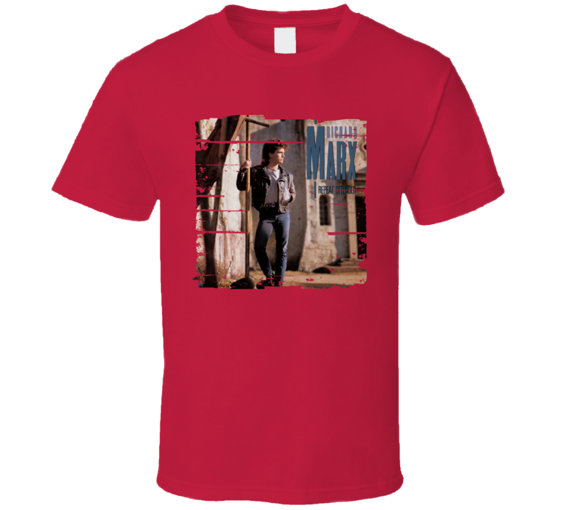 Richard Marx Repeat Offender Worn Look Music T Shirt Richard Marx Repeat Offender Worn Look Music T Shirt