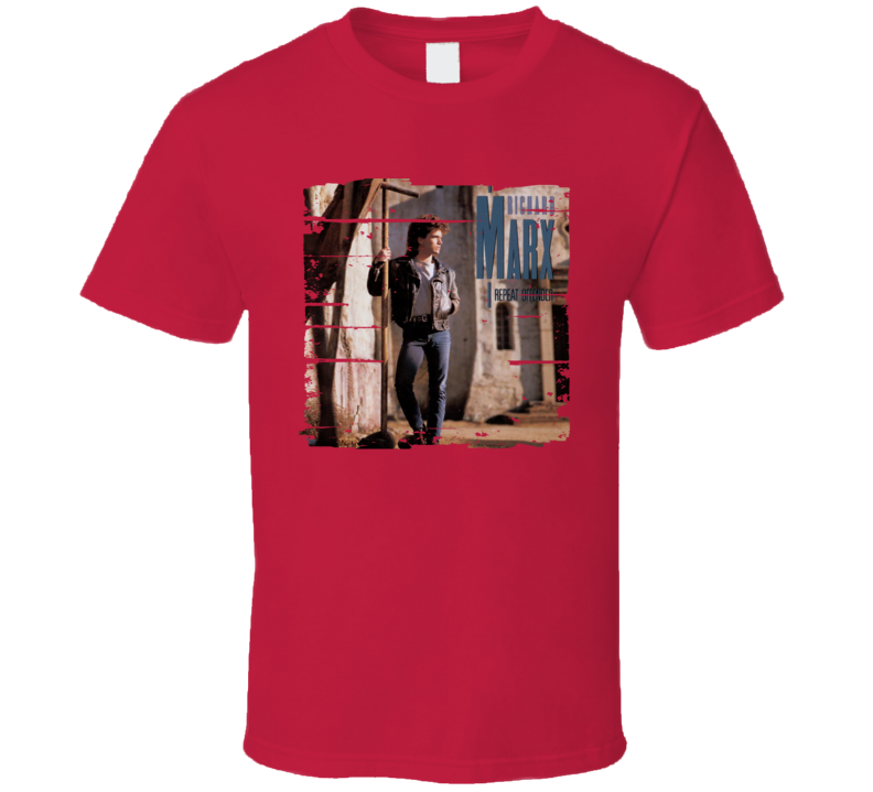 Richard Marx Repeat Offender Worn Look Music T Shirt