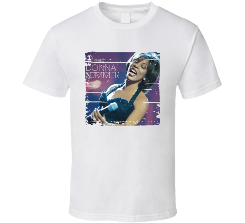 Donna Summer Live & More Encore Worn Look Vintage Music T Shirt