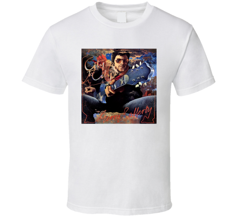 Gerry Rafferty City To City Album Cover T Shirt