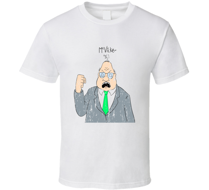 Principal Mcvicke Beavis Butt-head Cartoon Character Worn Look T Shirt Principal Mcvicke Beavis Butt-head Cartoon Character Worn Look T Shirt