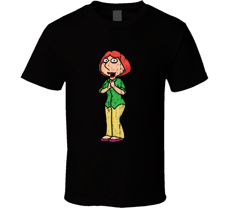 Lois Griffin Family Guy Cartoon Character Worn Look Cool T Shirt