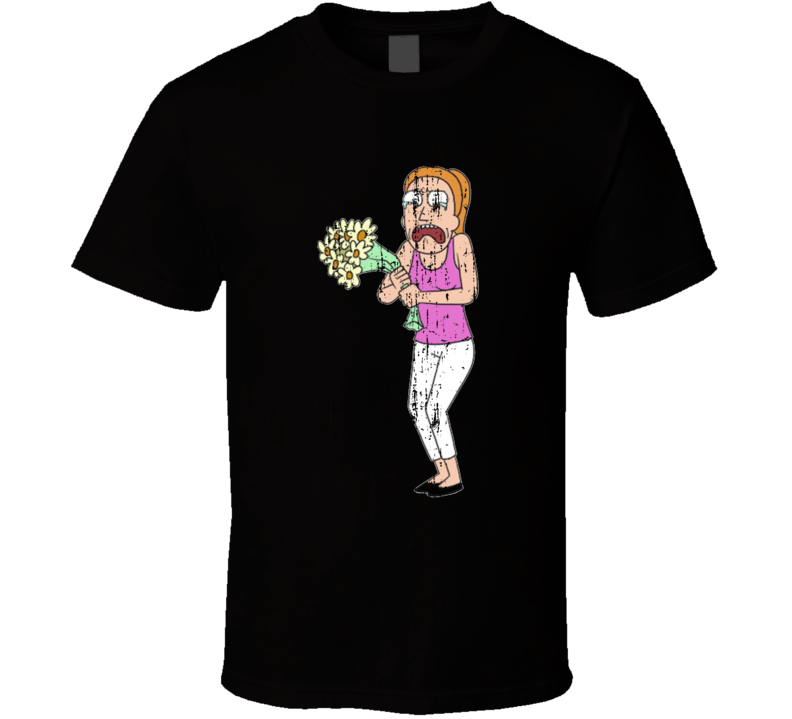 Summer Smith Rick And Morty Cartoon Character Worn Look T Shirt Summer Smith Rick And Morty Cartoon Character Worn Look T Shirt