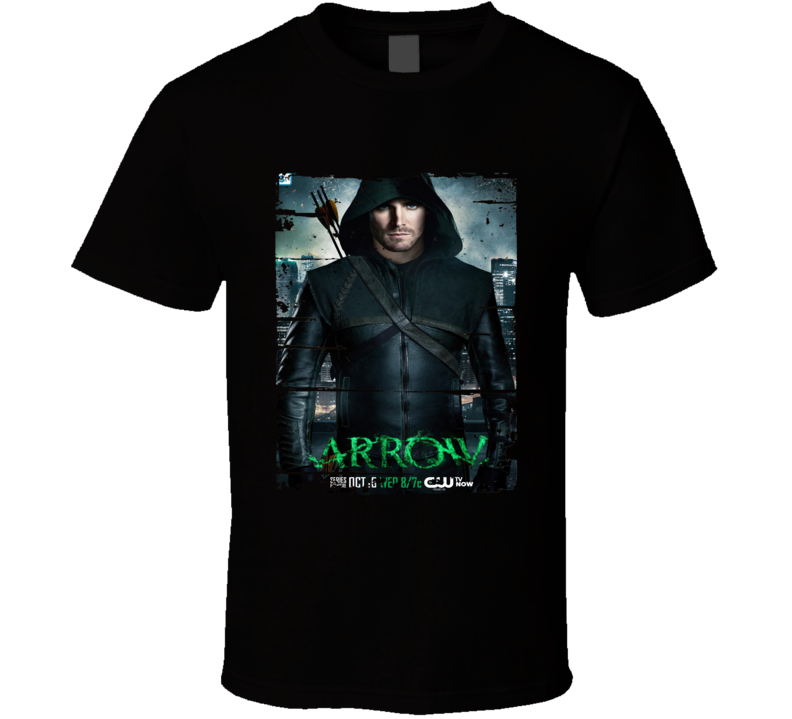 Arrow Season 1 Tv Shows Worn Look Science Fiction Series T Shirt