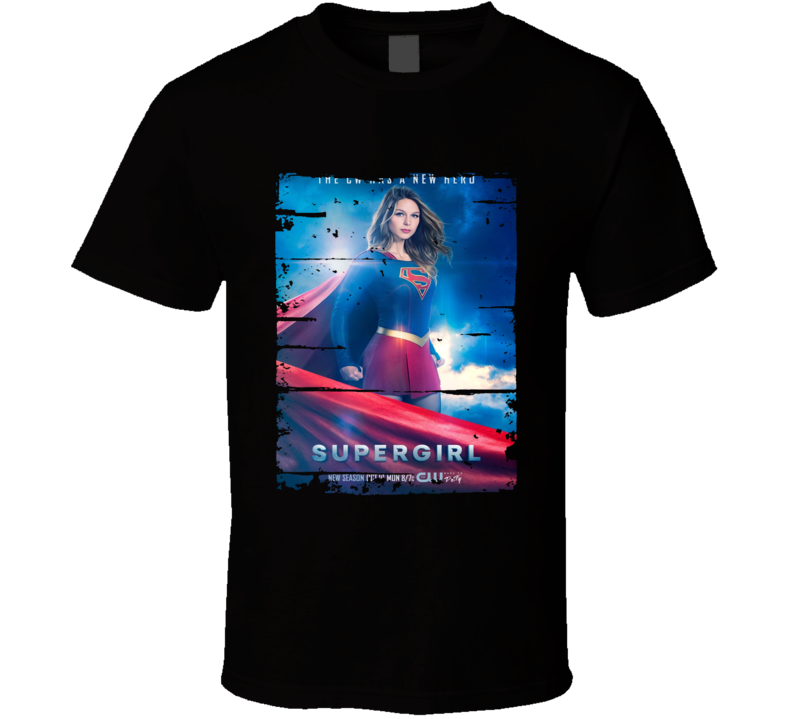 Supergirl Season 1 Tv Show Worn Look Science Fiction Cool T Shirt Supergirl Season 1 Tv Show Worn Look Science Fiction Cool T Shirt
